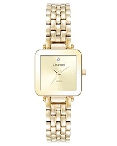 Armitron Women's Genuine Diamond Dial Bracelet Watch 75/5944CHGP