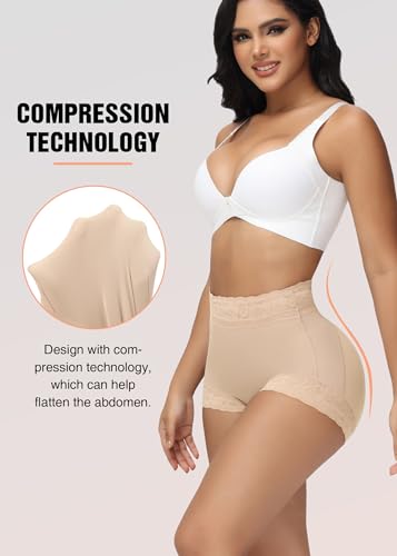SHAPSHE Tummy Control Shapewear Shorts Fajas Colombianas Moldeadoras Compression Underwear Flat Tummy Butt Lifter Panties4