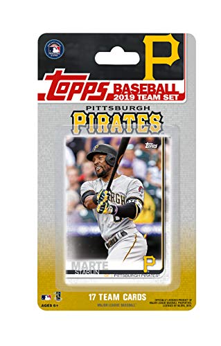Pittsburgh Pirates 2019 Topps Factory Sealed Special Edition 17 Card Team Set with Starling Marte and Josh Bell Plus