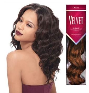 Velvet human hair weave Clearance