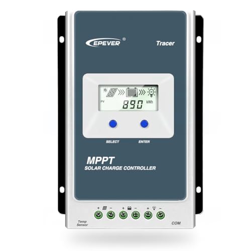 Qaurora MPPT Solar Ladegerät Tracer AN Serie 10A/20A/30A/40A mit 12V/24V DC Automatische Identifizierung Systemspannung (30A)