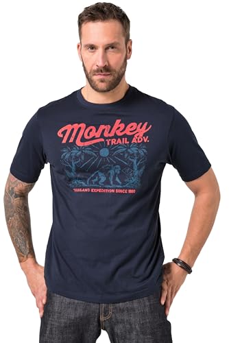 Chemise homme JP 1880 t-shirt haut de gamme imprimé coupe impeccable 8XL