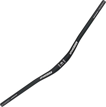 UPANBIKE MTB Mountain Bike Handlebar Bicycle Handlebar 31.8mm 720mm/780mm Riser Bar For MTB, BMX,Road Bike, Mountain Bike720mm,black