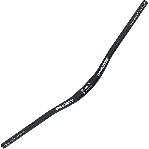 UPANBIKE MTB Mountain Bike Handlebar Bicycle Handlebar φ31.8mm 720mm/780mm Riser Bar For MTB, BMX,Road Bike, Mountain Bike(720mm,black)