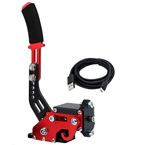 Image of Obokidly Upgrade USB Handbrake Support G920 Compatible with Xbox ONE /Xbox ONE S for Simracing Game Sim Rig ; and Suitable for PC (Red-2)