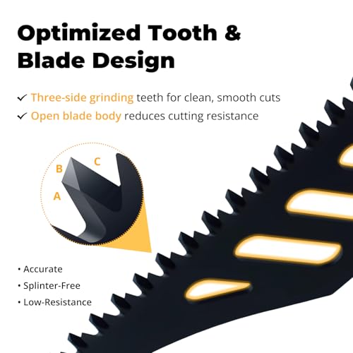 TIMEUPRISE T142HB Extra Wide Jigsaw Blades