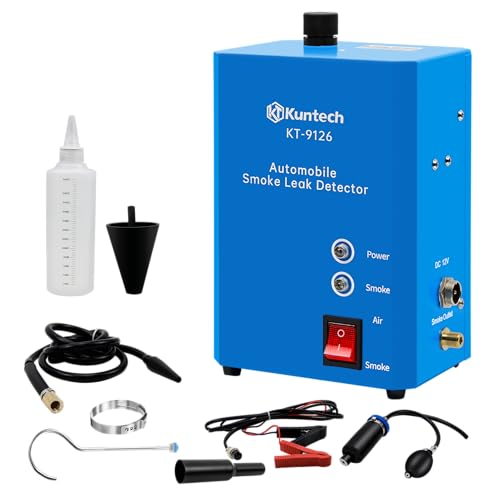 Advrepair Smoke Machine Automotive Built-in Air Pump 12V DC Smoke Leak Detector for Pipe System Fuel Leakage Leakage Diagnostic Tester for All Cars Trucks Motorcycle ATV Boats Snowmobiles