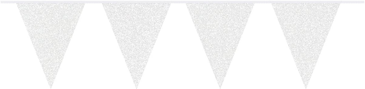 Folat 60236 Rose Gold Glitter Bunting Garland-6 m