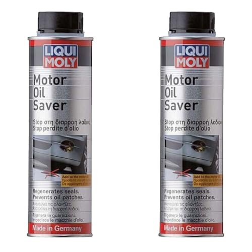 LIQUIMOLY 1802 ADDITIVO Stop PERDITE D'OLIO Motore. RIGENERA GUARNIZIONI in Gomma E PLASTICA del Motore E Riduce LA Sua RUMOROSITA' E Le DILUIZIONI DELL'OLIO. Kit Promo 2 Pezzi X 300 ML