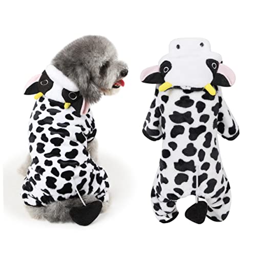 Disfraz para perros Mipcase Cow XS coral cálido