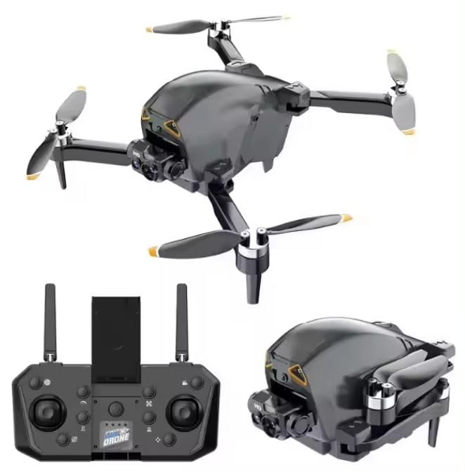 Image of WEADFAX-Drone-with-4K-Camera-WiFi-FPV-1080P-HD-Dual-Foldable-RC-Drone-Altitude-Hold-Headless-Mode-Visual-Positioning-Auto-Return-App-Control-Quad-Copter (S23-Pro)