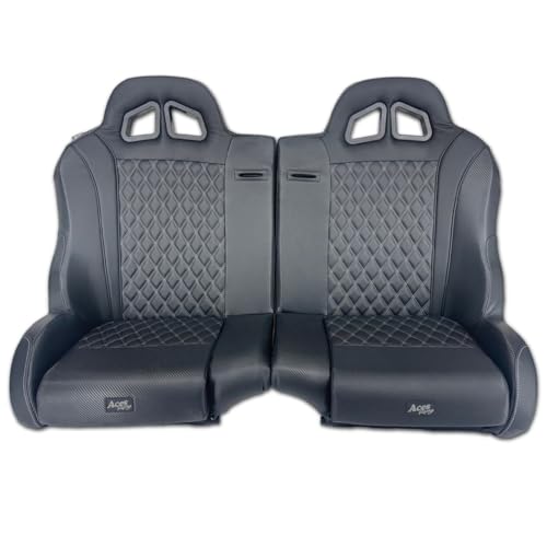 Can-Am X3 Rear Suspension Bench Seat (Black Daytona)