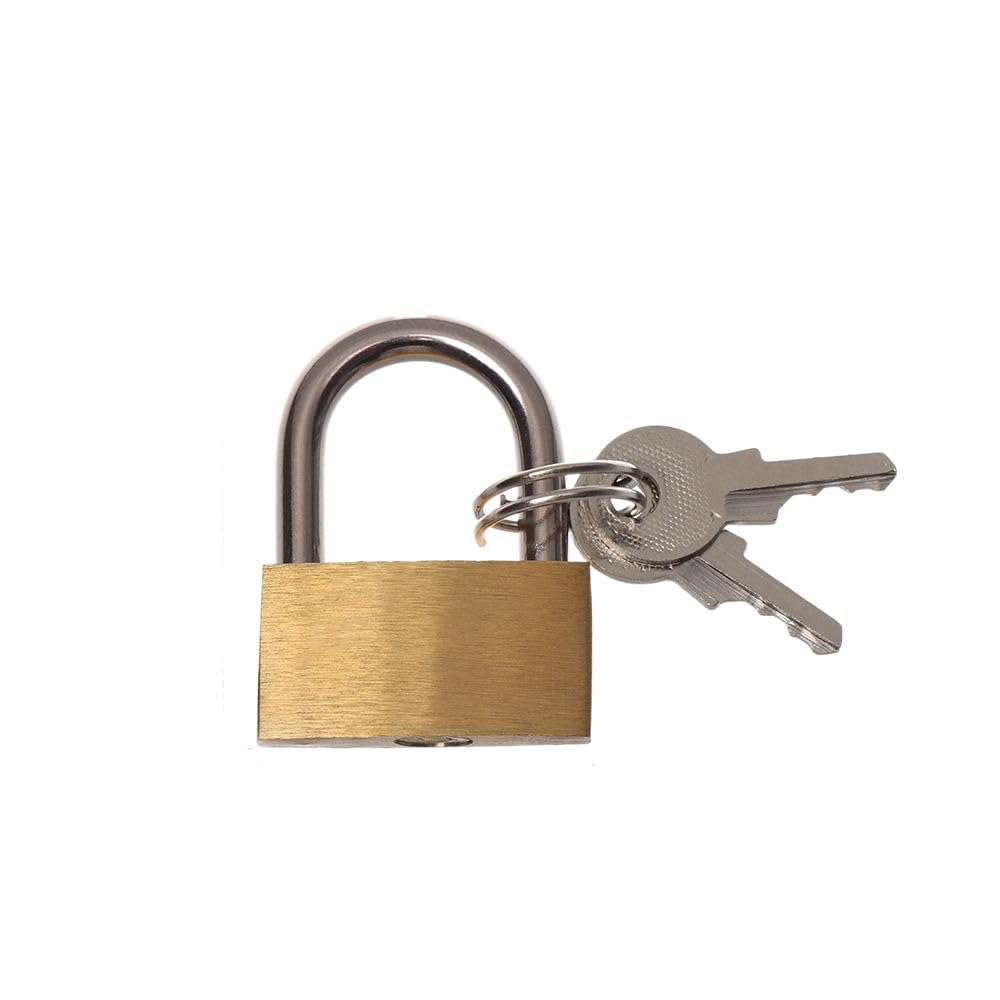 4pcs Small Copper Lock Brass Padlock Luggage Case Mini Lovers Lock for Home Improvement Hardware Tool