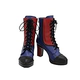 Dreamland Lay Evie Mal Boots Cosplay Shoes Custom Made Anime Halloween 1057 (5)