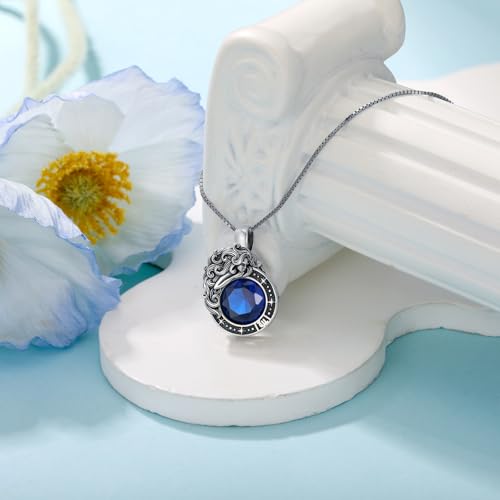 LONAGO Zodiac Sign Necklace Celestial Constellation Necklace Horoscope Astrology Zodiac Pendant Necklace Gift for Women2