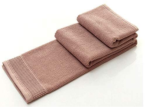 Ensemble de serviettes de bain TILEZE drap de douche coton absorbant - 4