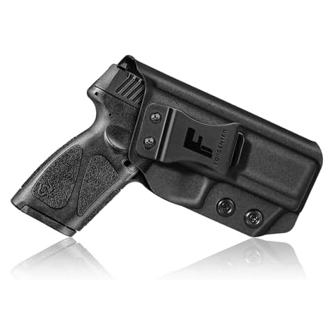 Taurus G3 Holster, Forcenter Iwb Kydex Holster Fit:Taurus g3 | g3 Taurus Accessories Concealed Carry Right Hand Draw | Adjustable Cant&Tension | Comfortable Cover
