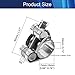 Jutagoss 1Pc T-Bolt Hose Clamps, 17-19mm/0.67