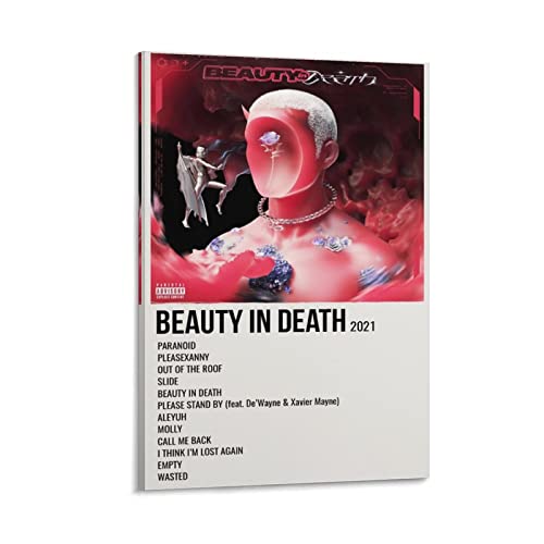 Poster Chase Atlantic Beauty In Death 2021 toile anti-reflet pour embellir un mur vide