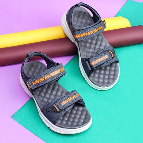 Image of TRASE Casual Sandals For Kids With Adjustable Straps | Flexible And Comfortable Kids Footwear | Trendy And Stylish Boys And Girls Sandals Ideal For Everyday Use