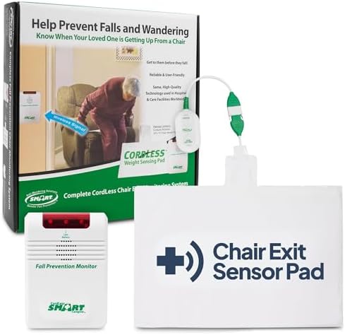 Smart Caregiver&reg; - Alarma de salida inal&aacute;mbrica con almohadilla d...