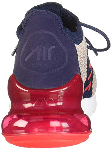 Image of Nike Women's Gymnastics Shoes, Grey Moon Particle Red Orbit Collegiate Navy 200, 7.5 US