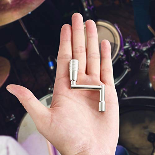 5 Pack Drum Keys with Continuous Motion Speed Key and Universal Drum Tuning Key,General Accessories Tools for Snare Drum,Electronic Drum etc - Thumbnail 6