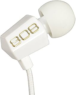 808 Audio HPA115WH BUDZ Earbuds with Inline Mic - White