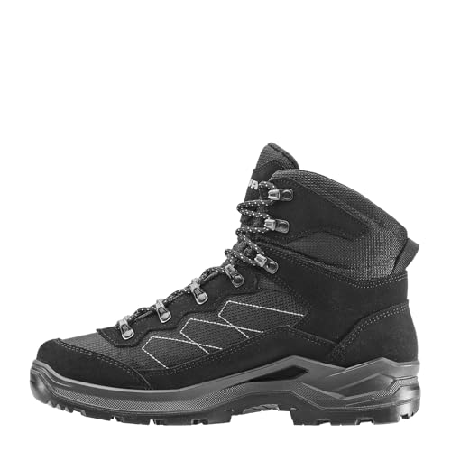 escursionismo LOWA 311529 Taurus PRO GTX MID Uomo Scarponi da trekking Outdoor Goretex Nero, 0999 nero, 41.5 EU