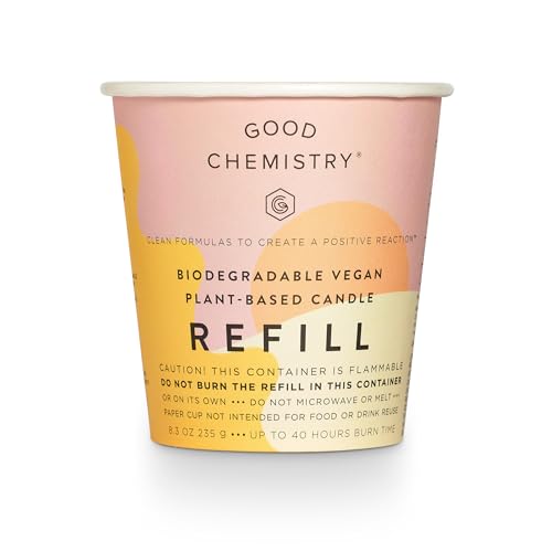 Good Chemistry Lime + Sunshine Biodegradable Candle Refill