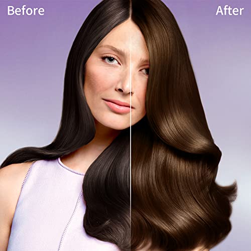 Image of cosmpro Hair Dye Shampoo Chestnut Brown Hair Color Shampoo for Gray Hair Coverage Hair Dye Shampoo 3 in 1 for Men and Women, Instant Color Shampoo