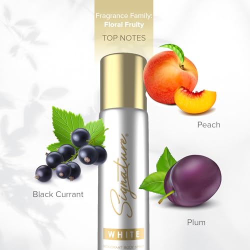 Image of Signature White Deodorant Floral Fruity Long Lasting Fragrance for Men Combo Pack of 3 (70 ml x 3)