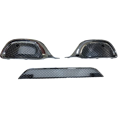 CAMIL S Class Maybach S480/580 Upgrade to S680 Style Front Bumper Grille Mesh Set Compatible with Mercedes Benz W223 S Class Maybach Model Year 2021 2022 2023