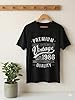 1986 Premium Vintage Year - Aged to Perfection - 40th Birthday Gift | Present Mens T-Shirt Black XL #2
