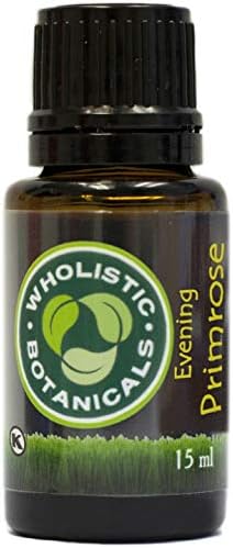 Wholistic Botanicals Evening Primrose Oil — Menopause Supplements, Hormone Balance for Women — 15 ml