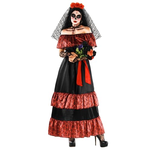 Morph Disfraz Catrina Mujer, Disfraz Mujer Catrina, Disfraces Catrina Mujer, Disfraz Catrina Mujer Halloween, Disfraz Katrina Mujer, Disfraz Halloween Mujer...