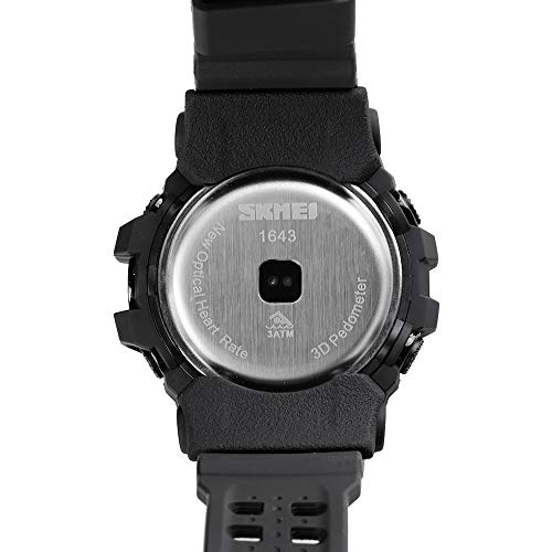 pedkit Relógio digital masculino e relógio esportivo inteligente Frequência cardíaca e monitoração d