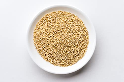 100% Organic Hulled Millet, Product Of The Usa, Whole Grain Seeds, Non-Gmo, Kosher, Gluten-Free, Bulk (10 Lbs) #TOP5