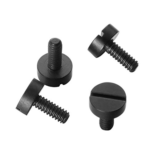 LACKA Watch Bezel Screw Bolt Compatible with Bell&Ross BR01 Instruments 46mm Watch Repair Kit (Black)