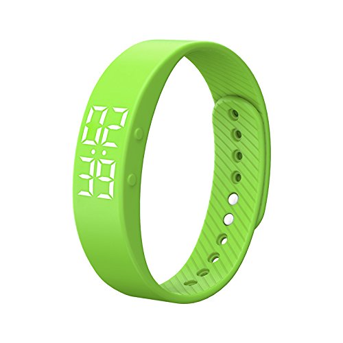 Orologio digitale mobile, braccialetto intelligente mobile, resistente all'acqua, orologio a LED con conteggio dei passi, sveglia vibrante, orologio per studenti e bambini, cinturino multifunzione in