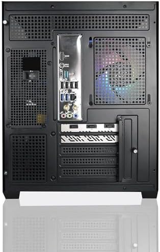 Hellfire Gaming PC AMD Ryzen 5 9600X; Radeon RX 9060 XT 16GB VRAM; 32GB DDR RAM; 1 TB NVME M.2 SSD; 360mm AIO Liquid Cooler; ARGB Fans; WiFi/AC ; Dual Chamber Case; Windows 11 Home