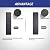 2019 Black 80 Grit Slip Resistant Safety Treads - Premium 10 Pre-Cut Stair Safety Tape - 6 inch x 24 inch Rounded Corners