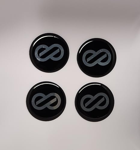 4 cache-moyeux OEI53-BS ENKEI pour roues ENKEI 53mm