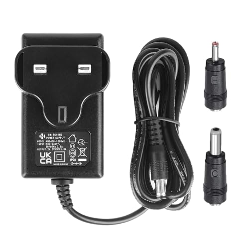 Security-01 AC to DC 24V 1A Power Supply Adapter, Plug 5.5mm x 2.1mm