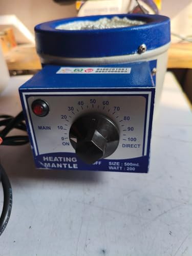 Image of Laboratory Heating mantle || Electric Burner for Flasks || Heating mentle suitable for distillation appratus (500ML-200 WATT)