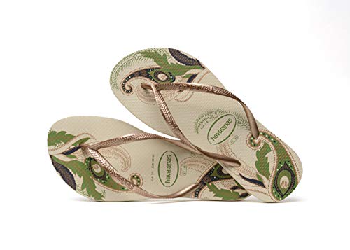 Image of Havaianas womens Slim Brasil Prep Flip-Flops