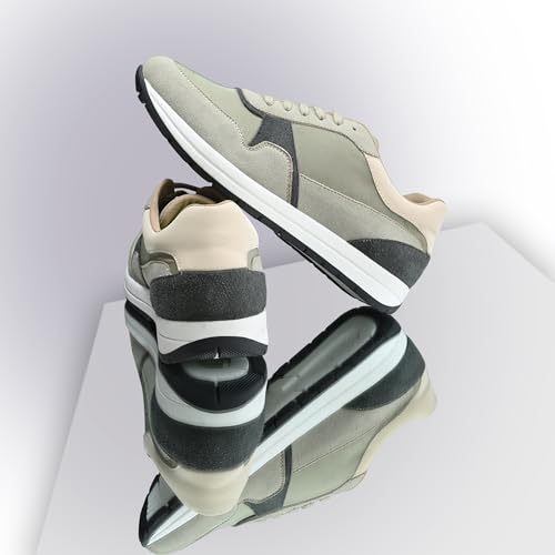 Image of Cruiser Mens Running Shoes|Everyday Sneakers with Effortless Vibes|Casual Breathable Walking Shoes|Sport Athletic Sneakers|Gym Comfortable Lightweight Shoes (Pace-1)