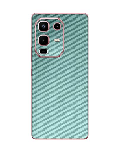 Image of Compatible with Infinix Note 50s 5G Back Skin Sticker /Vinyl wrap /Protective Film Mobile Skin Carbon Fiber Transparent by Candeal Mizhan (only Back)