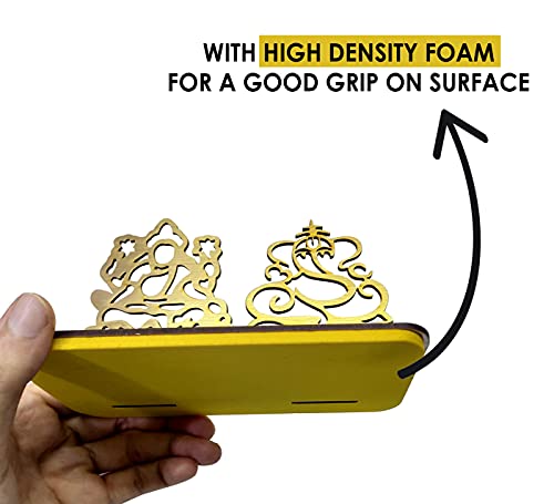 SATVIK Lakshmi Ganesh Idol Shadow Diya for Diwali Decoration. Decorative Laxmi Ganesha Murti Statue Home/Office Religious Tea Light Candle Holder Stand Indian Housewarming Return Gift Items Luxmi - Image 5