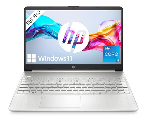 HP Laptop | 15,6' FHD Display | Intel&reg; Core&trade; i5-1235U | 8 GB DDR4 RAM | 1 TB SSD | Intel&reg; Iris&reg; Xᵉ-Grafikkarte | Windows 11 Home | Silber